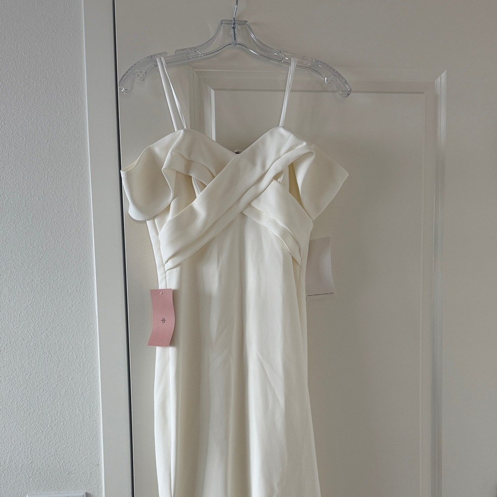 THEIA Blake Gown Wedding Dress - Ivory Color - NWT